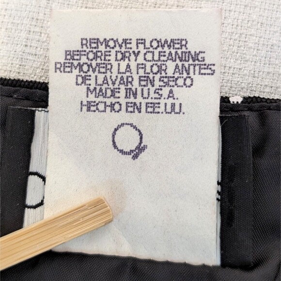 Onyx Nite Size 8 A-line Full Circle Midi 50s Dress Black White Polka Dot Prom - Picture 5 of 11